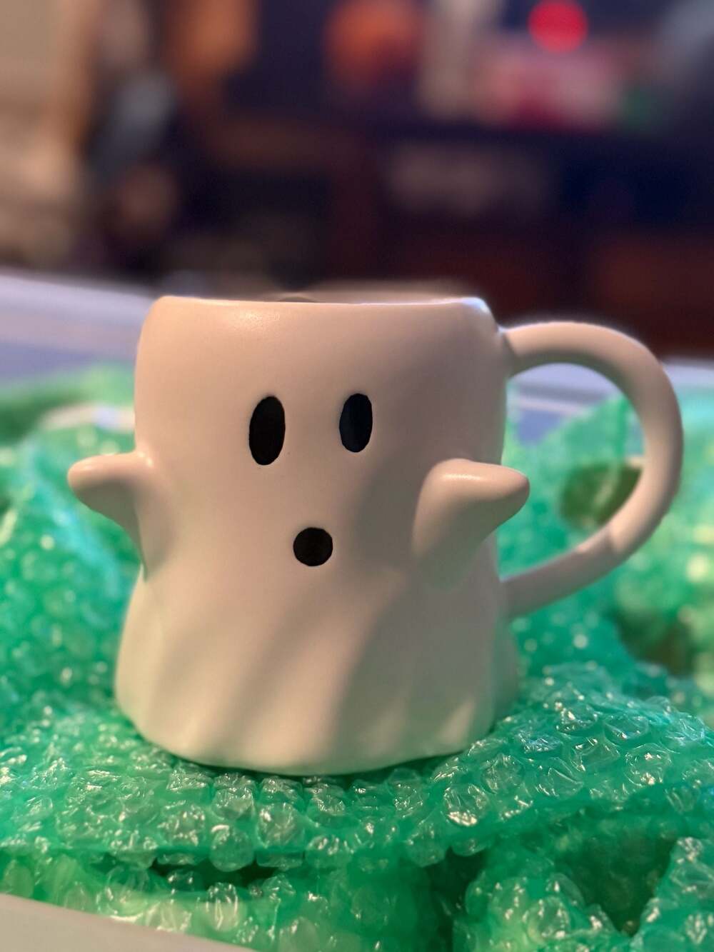 Kirkland's Home Ceramic Ghost Coffee Mug Halloween Spooky Season